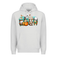 Dove Grey golf coffee cups Premium Hoodie - Jasminsmagicworld