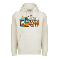 Oatmeal Heather golf coffee cups Premium Hoodie - Jasminsmagicworld