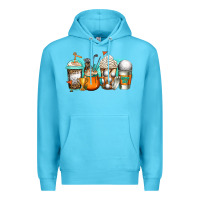 Ocean Blue golf coffee cups Premium Hoodie - Jasminsmagicworld