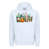 White golf coffee cups Premium Hoodie - Jasminsmagicworld