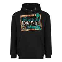 Black feeling kinda idgafish today Heavyweight Hoodie - texasbilliewilder