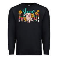 Black show mom mothers day Premium Sweatshirt - texasbilliewilder