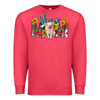 Cardinal show mom mothers day Premium Sweatshirt - texasbilliewilder