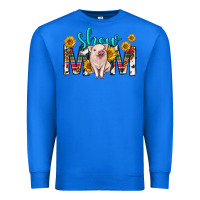 True Royal show mom mothers day Premium Sweatshirt - texasbilliewilder
