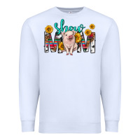 White show mom mothers day Premium Sweatshirt - texasbilliewilder