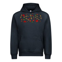 Navy rosses and keys Urban Hoodie - AdoDesignShop