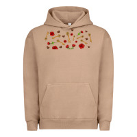Pigment Burro rosses and keys Urban Hoodie - AdoDesignShop