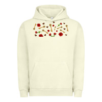 Pigment Pistachio rosses and keys Urban Hoodie - AdoDesignShop
