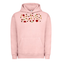 Pigment Salmon rosses and keys Urban Hoodie - AdoDesignShop