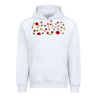 White rosses and keys Urban Hoodie - AdoDesignShop
