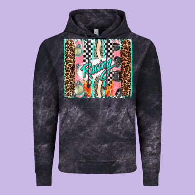 Racing Brushstroke Vintage Hoodie Designed By Adodesignshop