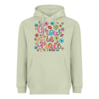 Matcha grow in grace Heavyweight Hoodie - texasbilliewilder