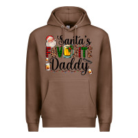 Chestnut santa's favorite daddy Premium Hoodie - AdoDesignShop