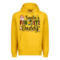 Lemon santa's favorite daddy Premium Hoodie - AdoDesignShop