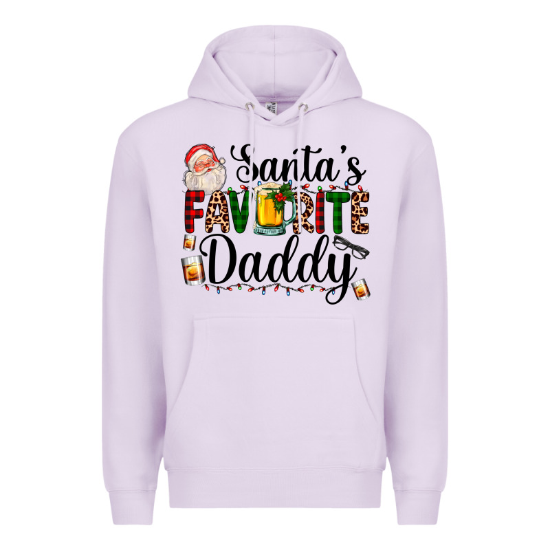 Santa's Favorite Daddy Premium Hoodie by AdoDesignShop | Teevron
