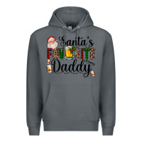 Rock santa's favorite daddy Premium Hoodie - AdoDesignShop