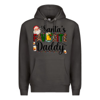Smoke santa's favorite daddy Premium Hoodie - AdoDesignShop
