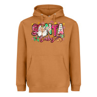 Meerkat pink santa baby christmas Heavyweight Hoodie - Zillion Design Studio