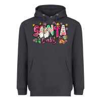 Smoke pink santa baby christmas Heavyweight Hoodie - Zillion Design Studio
