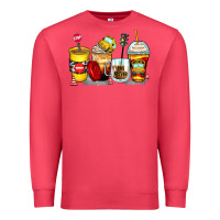 Cardinal bus driver coffee cups Premium Sweatshirt - Zillion Design Studio