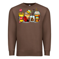 Chestnut bus driver coffee cups Premium Sweatshirt - Zillion Design Studio