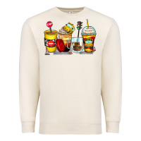 Sandshell bus driver coffee cups Premium Sweatshirt - Zillion Design Studio