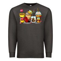 Smoke bus driver coffee cups Premium Sweatshirt - Zillion Design Studio