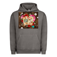 Pigment Tornado playing cards and pearls Urban Hoodie - AdoDesignShop