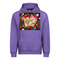 Tulip playing cards and pearls Urban Hoodie - AdoDesignShop