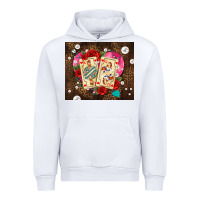 White playing cards and pearls Urban Hoodie - AdoDesignShop