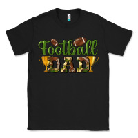 Black football dad Classic Tee - BundleAndBundleShop