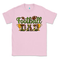Bubblegum Pink football dad Classic Tee - BundleAndBundleShop