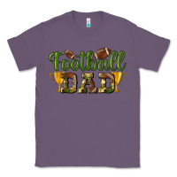 Lavender football dad Classic Tee - BundleAndBundleShop