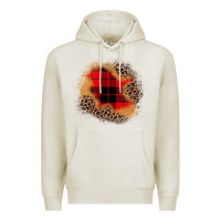 Oatmeal Heather christmas patch Premium Hoodie - JahusDesignShop