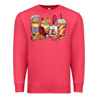 Cardinal bakery coffee cups Premium Sweatshirt - Zillion Design Studio
