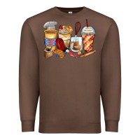 Chestnut bakery coffee cups Premium Sweatshirt - Zillion Design Studio