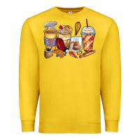 Lemon bakery coffee cups Premium Sweatshirt - Zillion Design Studio