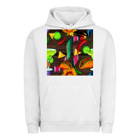 Pigment Lunar Rock margarita and taco seamless pattern Urban Hoodie - BundleAndBundleShop