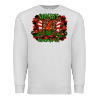 Dove Grey santa's favorite elf Premium Sweatshirt - RanaPortraitStore