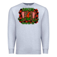 Heather Grey santa's favorite elf Premium Sweatshirt - RanaPortraitStore