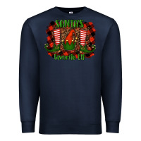 Navy santa's favorite elf Premium Sweatshirt - RanaPortraitStore