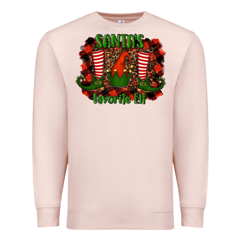 Santa's Favorite Elf Premium Sweatshirt by RanaPortraitStore | Teevron