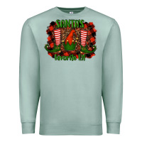 Seafoam santa's favorite elf Premium Sweatshirt - RanaPortraitStore