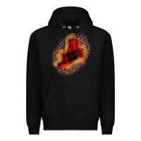 Black christmas patch Premium Hoodie - JahusDesignShop