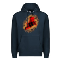 Navy christmas patch Premium Hoodie - JahusDesignShop