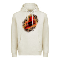 Oatmeal Heather christmas patch Premium Hoodie - JahusDesignShop