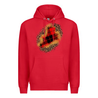 Red christmas patch Premium Hoodie - JahusDesignShop