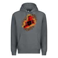Rock christmas patch Premium Hoodie - JahusDesignShop