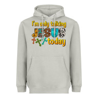 Moon Dust im only talking jesus today Heavyweight Hoodie - texasbilliewilder