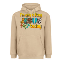 Mushroom im only talking jesus today Heavyweight Hoodie - texasbilliewilder